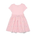 thumbnail image 1 of Wonder Nation Toddler Girls Poplin Dress, Sizes 12M-5T, 1 of 3