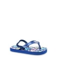 thumbnail image 1 of Wonder Nation Toddler Girl Printed Flip Flop Sandals, 1 of 5