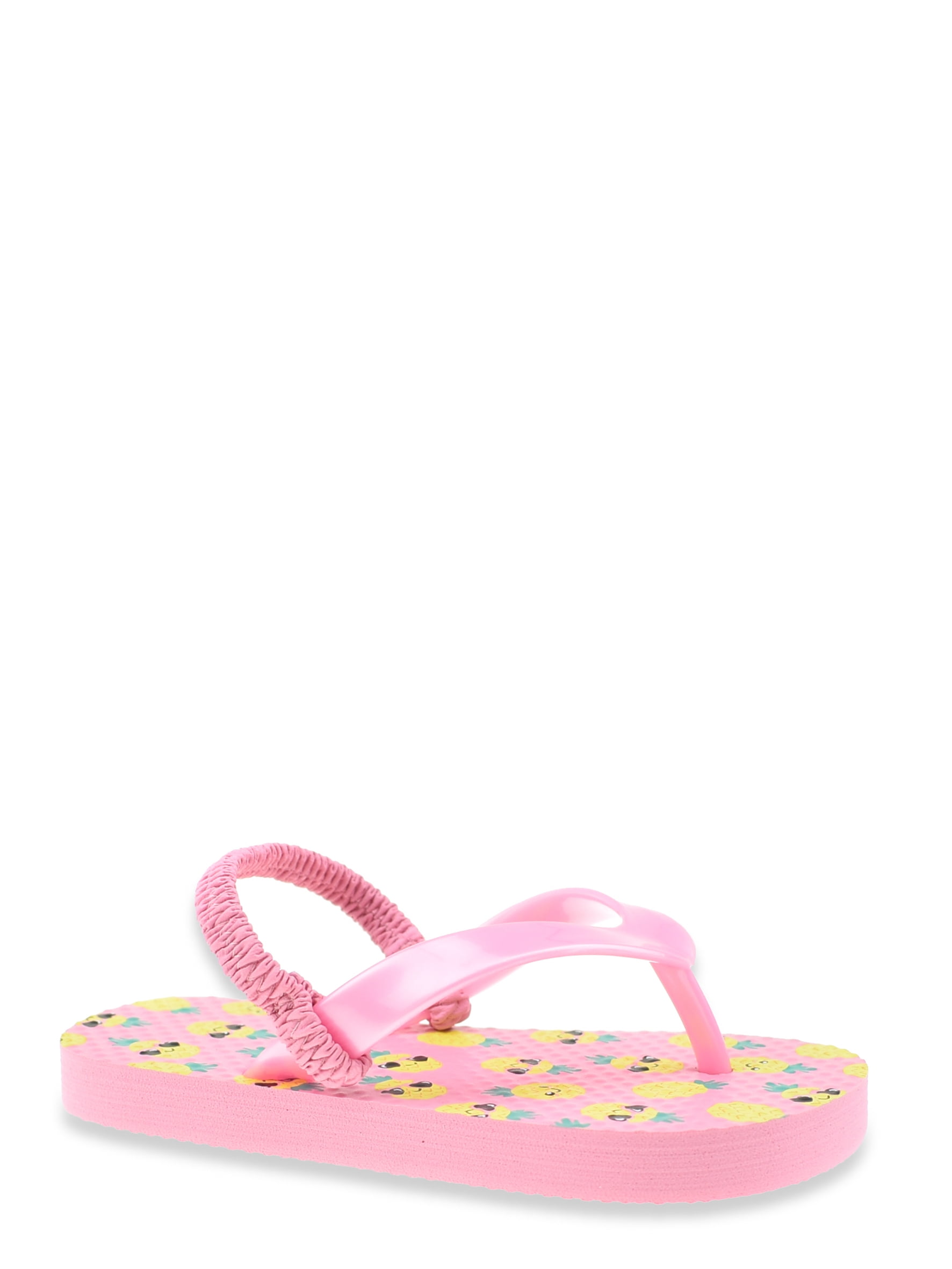 Wonder Nation Toddler Girl Printed Flip Flop Sandals