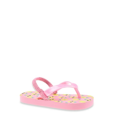 Wonder Nation Toddler Girl Printed Flip Flop Sandals