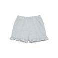 thumbnail image 1 of Wonder Nation Toddler Girl Ruffle Hem Shorts, Solid and Printed Styles, Sizes 18M-5T, 1 of 3