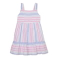 thumbnail image 1 of Wonder Nation Toddler Girl Ruffled Dress, Sizes 12M-5T, 1 of 3