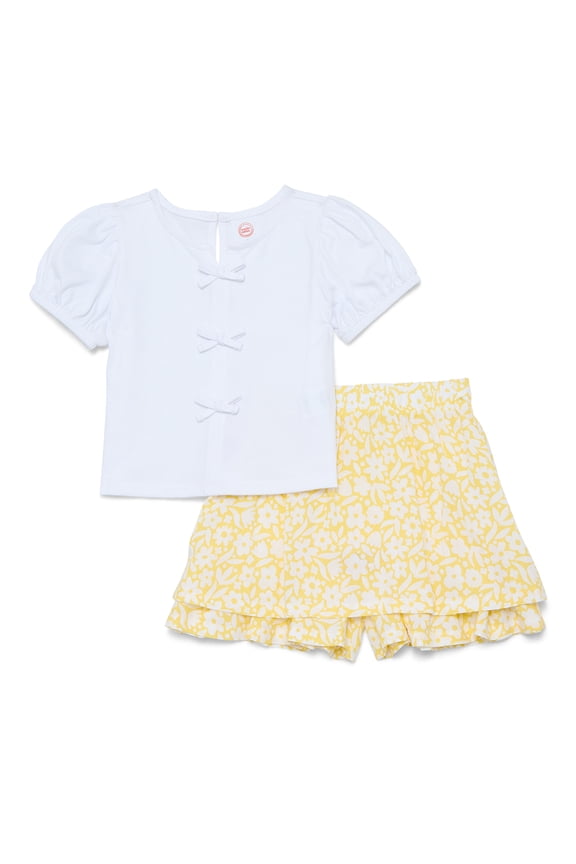 Toddler Girls Top and Skort Set, 2-Piece, Sizes 12M-5T