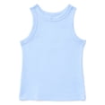 thumbnail image 1 of Wonder Nation Toddler Girl Solid Ribbed Tank Top, Sizes 18M-5T, 1 of 3