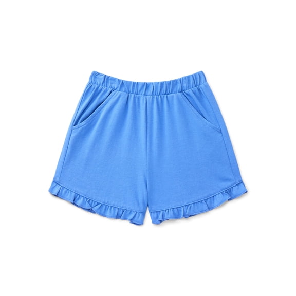 Wonder Nation Toddler Girls Ruffle Shorts, Sizes 18M-5T