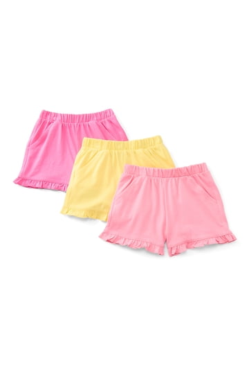 Short Frangé Fille Sonoma - Taille 5, Jaune Vert, élastique Avec Bouton Pression, Occasion