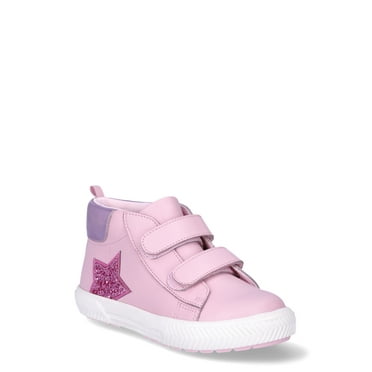 Wonder Nation Toddler Girl Star Icon Patched High Top Sneaker
