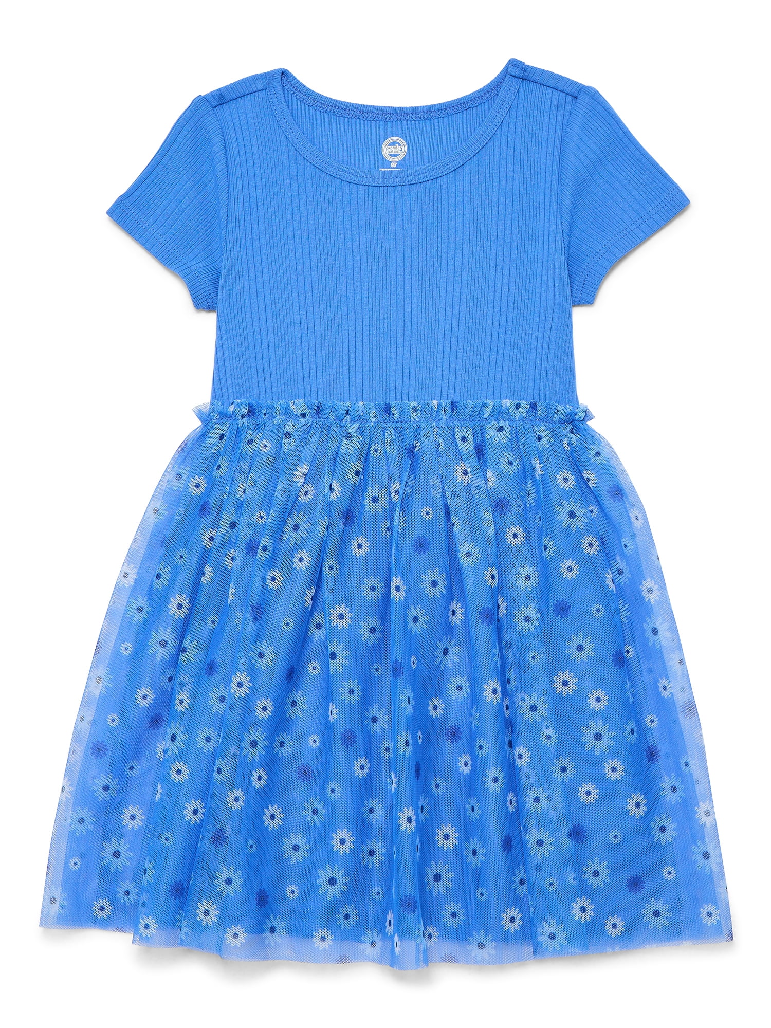 Wonder Nation Toddler Girls Tutu Dress, Sizes 12M-5T