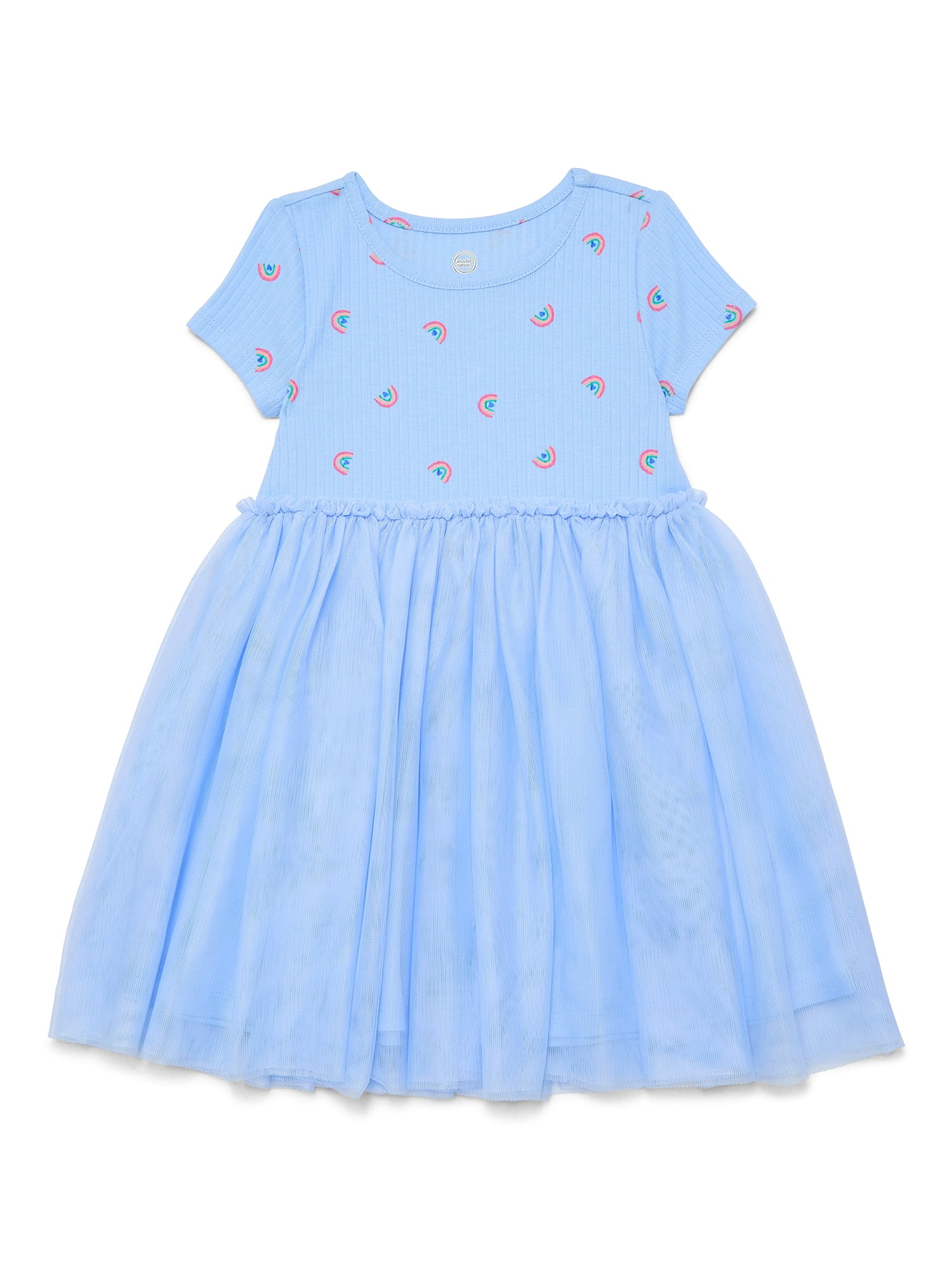 Wonder Nation Toddler Girls Tutu Dress, Sizes 12M-5T