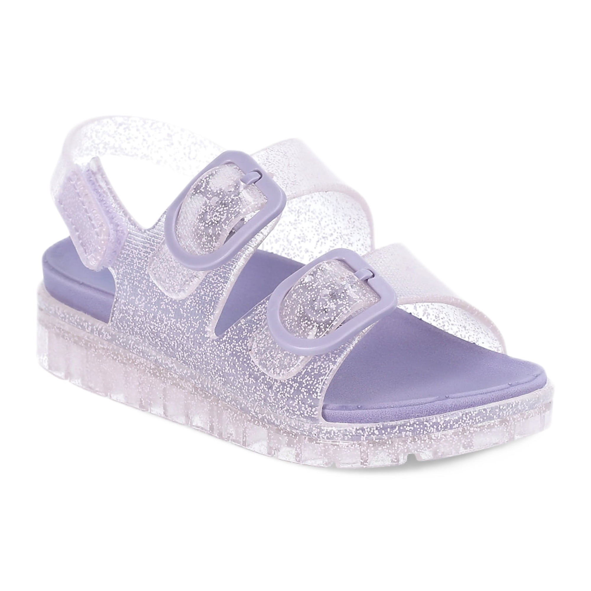 Toddler Girls Two Buckle Jelly Sandals