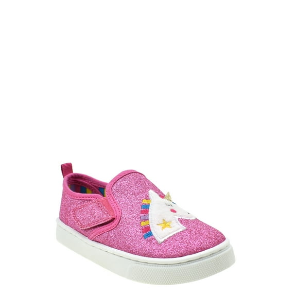 Wonder Nation Toddler Girl Unicorn Fun Casual Twin Gore Sneaker