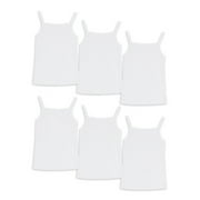 Wonder Nation Toddler Girls Cami Tank Top، 6-Pack، Sizes 2T-5T