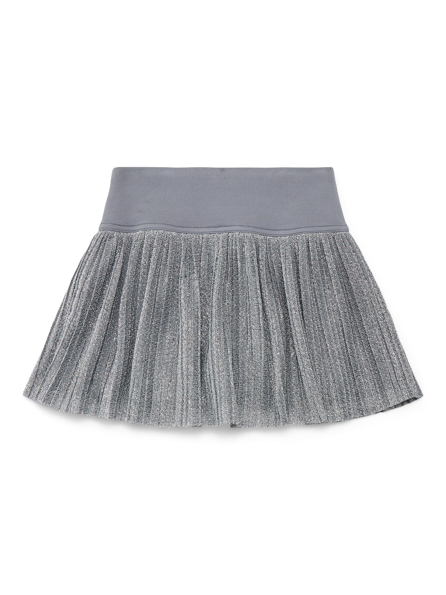 Wonder Nation Toddler Girls Pull-On Skirt with Shorts, Sizes 12M-5T