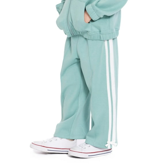 Wonder Nation Toddler Girls Straight-Leg Sweatpants, Sizes 12M-5T