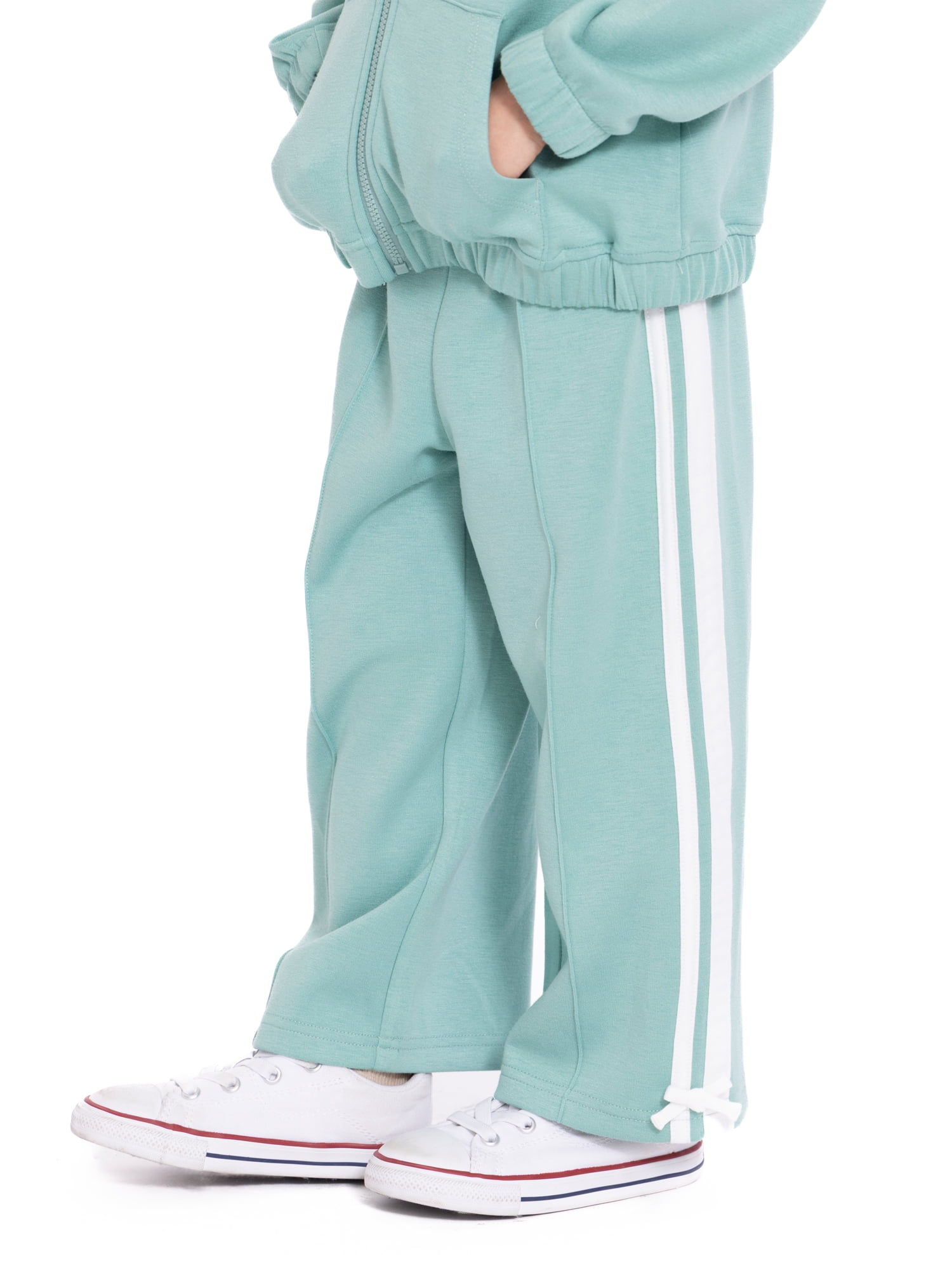 Wonder Nation Toddler Girls Straight-Leg Sweatpants, Sizes 12M-5T
