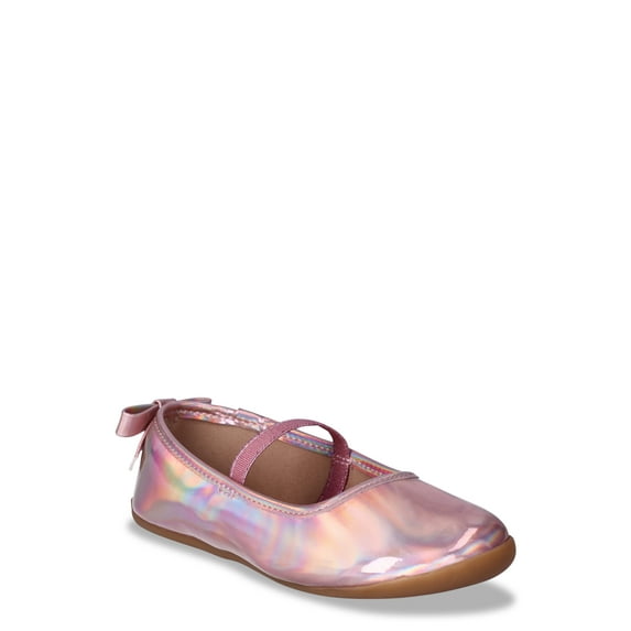 Wonder Nation Toddler Girls Ballet Flat Dress Shoes