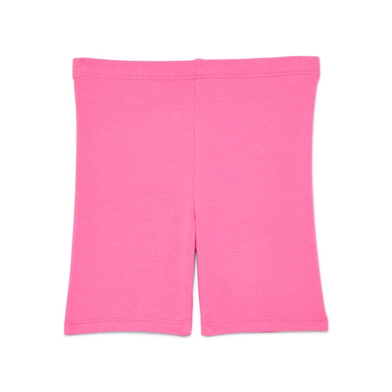 Wonder Nation Toddler Girls Bike Shorts, Sizes 18M-5T