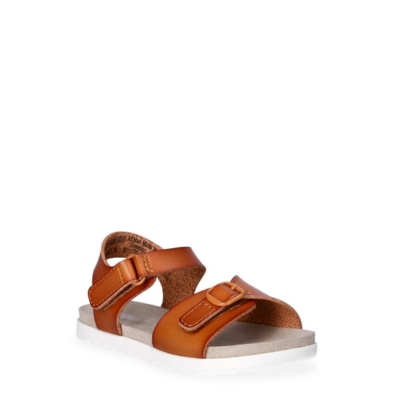 Wonder Nation Toddler Girls Buckle Sandals