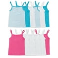 Wonder Nation Toddler Girls' Cami Undershirts, 12Pack