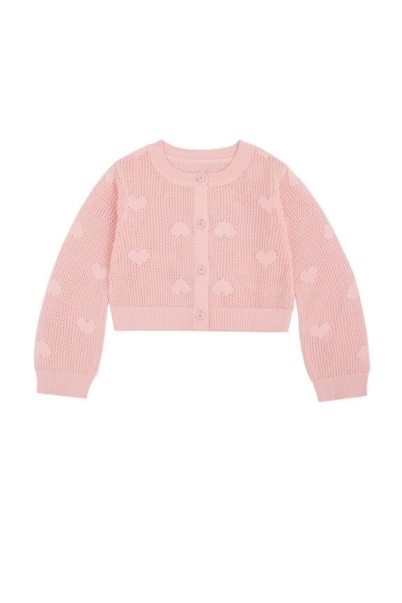 Toddler Girls Cardigan, Sizes 12M-5T