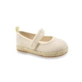 thumbnail image 1 of Wonder Nation Toddler & Girls Casual Mary Jane Espadrille Flat Shoes, Adjustable Strap, Medium Width, 1 of 5