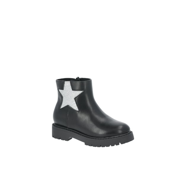 Wonder Nation Toddler and Girls Glitter Star Chelsea Boots
