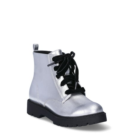 Wonder Nation Toddler Girls Combat Boots