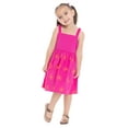thumbnail image 1 of Wonder Nation Toddler Girls Cotton Sleeveless Floral Embroidered Dress, Sizes 12M-5T, 1 of 10