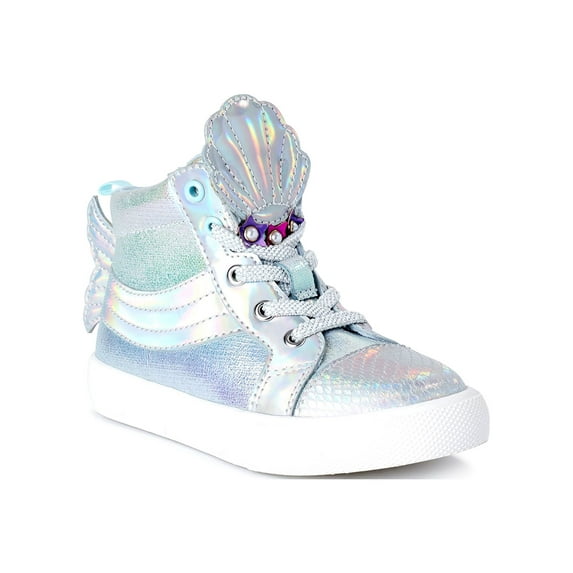 Wonder Nation Toddler Girls Critter Cutie High-Top Fashion Sneakers