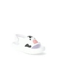 thumbnail image 1 of Wonder Nation Toddler Girls Critter Slide Sandals, 1 of 6