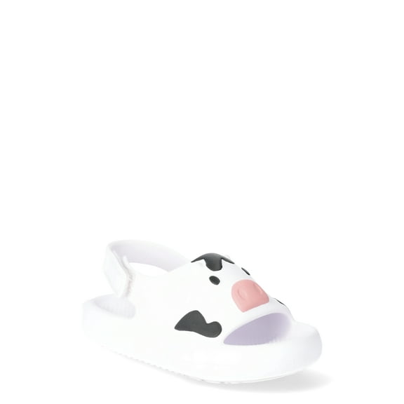 Wonder Nation Toddler Girls Critter Slide Sandals