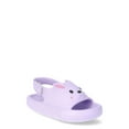 thumbnail image 1 of Wonder Nation Toddler Girls Critter Slide Sandals, 1 of 6