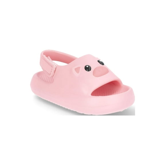 Wonder Nation Toddler Girls Critter Slide Sandals