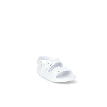 Wonder Nation Toddler Kids EVA Double Buckle Sandals