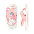 thumbnail image 1 of Wonder Nation Toddler Girls EVA Printed Flip Flops, 1 of 5
