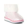 thumbnail image 1 of Wonder Nation Toddler Girls Faux Shearling Boots, Sizes 7-12, 1 of 2