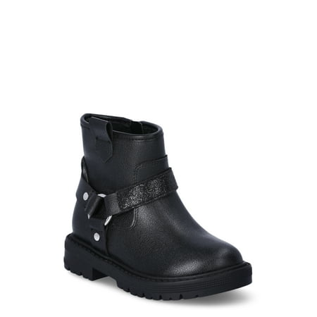 Wonder Nation Toddler & Girls Moto Boot
