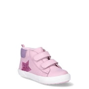 Wonder Nation Toddler Girl Star Icon Patched High Top Sneaker