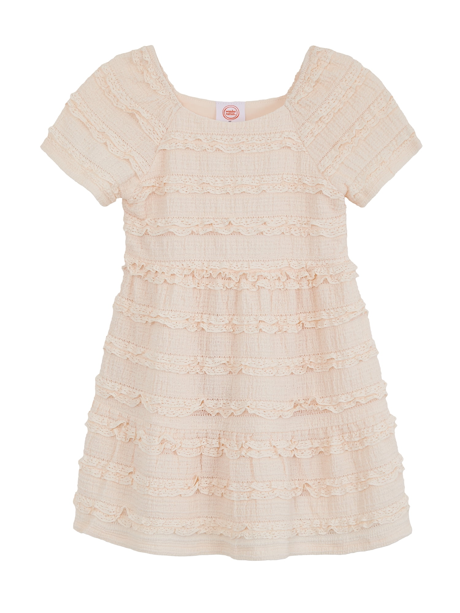 Wonder Nation Toddler Girls Play Dress, Sizes 12M-5T