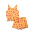 thumbnail image 1 of Wonder Nation Printed Ruffled Hem Tank and Shorts Set, Sizes 12M-5T, 1 of 3