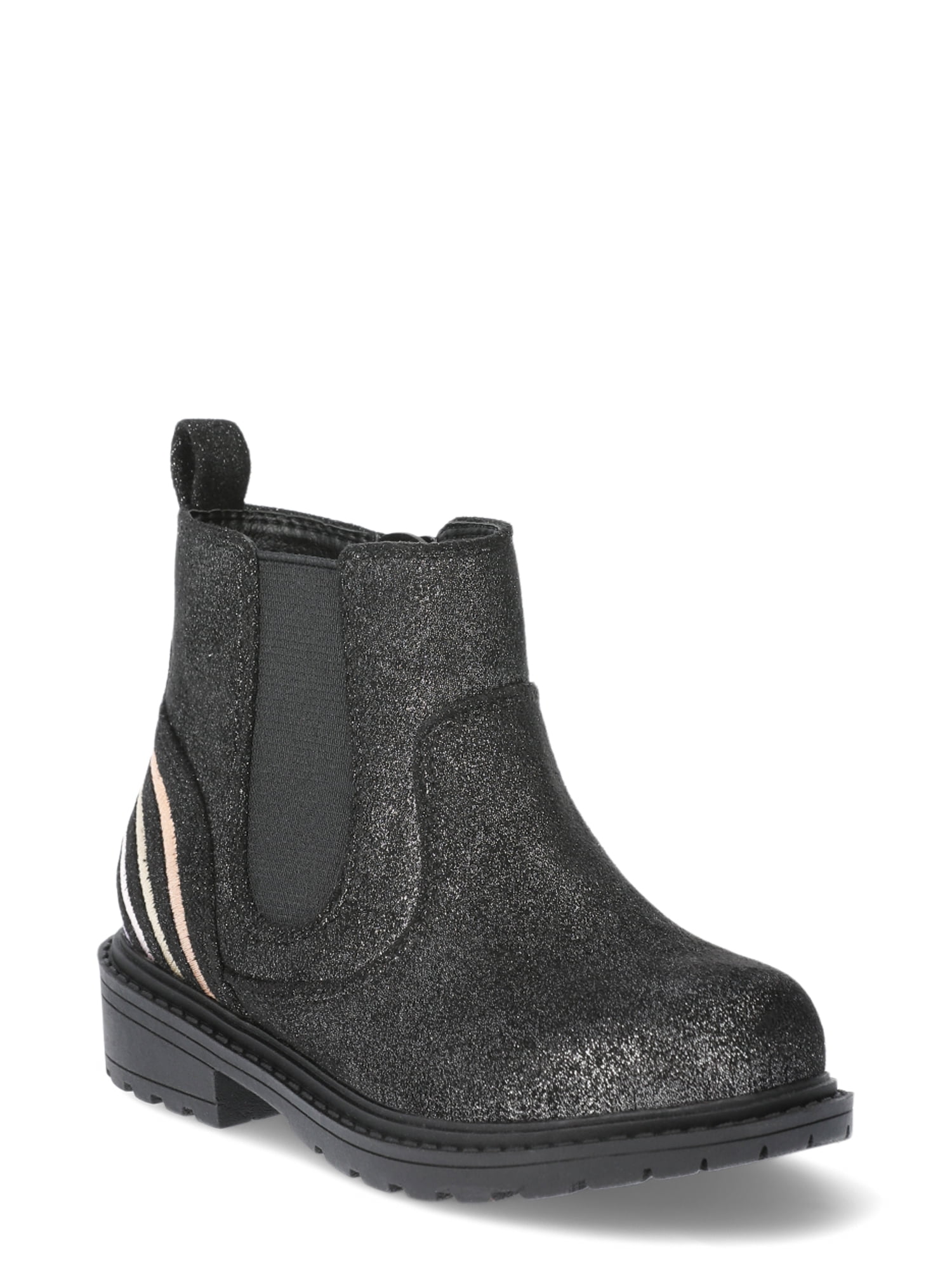 Wonder Nation Toddler Girls Chelsea Boot – Easy Slip-On Style