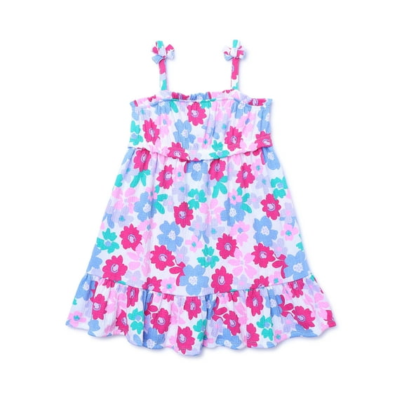 Wonder Nation Toddler Girls Tank Dress, Sizes 12M-5T