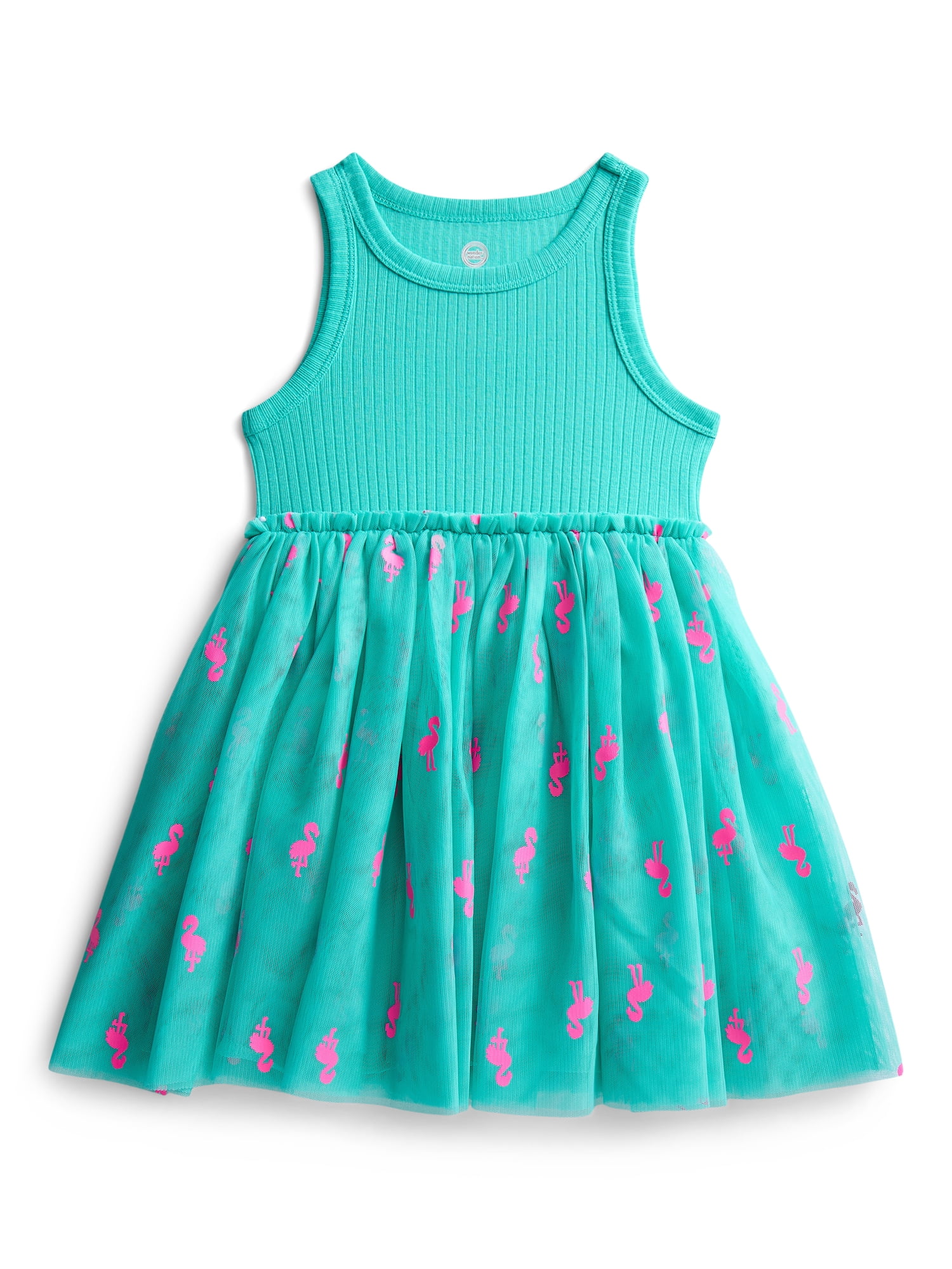 Wonder Nation Toddler Girls Tank Tutu Dress, Sizes 12M-5T