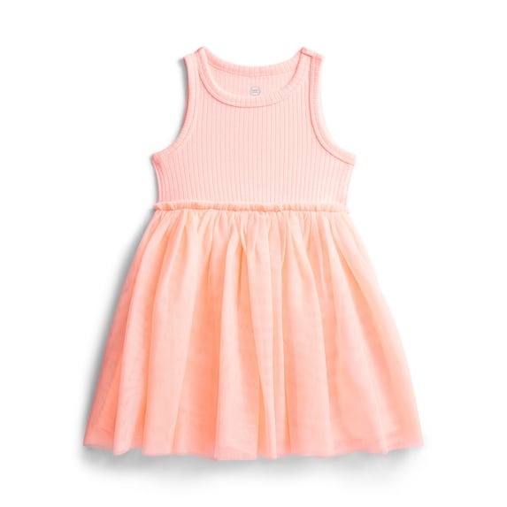 Wonder Nation Toddler Girls Tank Tutu Dress, Sizes 12M-5T