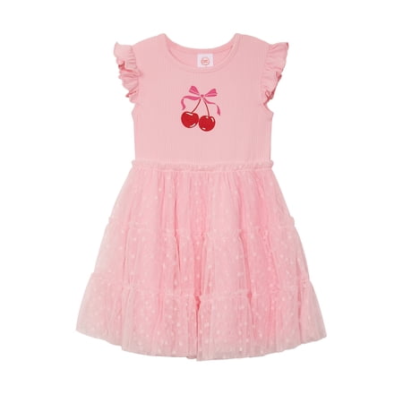 Wonder Nation Toddler Girls Tutu Dress, Sizes 12M-5T