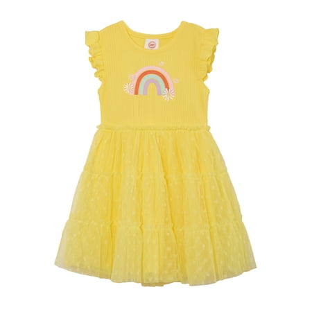 Wonder Nation Toddler Girls Tutu Dress, Sizes 12M-5T