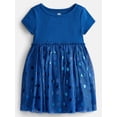 thumbnail image 1 of Wonder Nation Toddler Girls' Tutu Dress with Short Sleeves, Sizes 12M-5T, 1 of 3