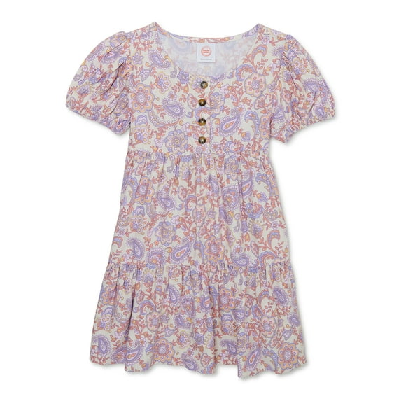 Wonder Nation Toddler Girls Woven Dress, Sizes 12M-5T