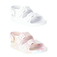 thumbnail image 1 of Wonder Nation Toddler Kids EVA Two Buckle Sandal, 2- Pack, 1 of 6
