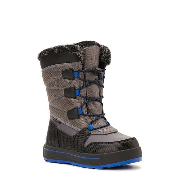Wonder Nation Toddler & Kids Mid Calf Bungee Winter Boots